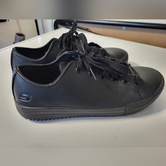 Skechers Work Sneakerss Leather Slip Resistant - Picture 4 of 11